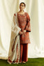 3 PC EMBROIDERED LAWN - BG594
