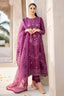 3 PC EMBROIDERED LAWN - BG599