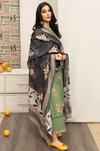 3PC EMBROIDERED LAWN SUIT - BG601