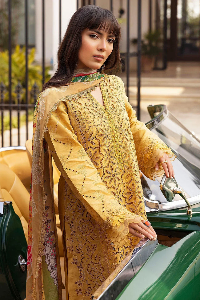 5323-GENEVA EMBROIDERED DHANAK UNSTITCHED Main Image